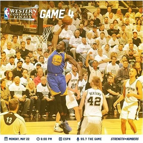 Warriors - Western Conference Finals Game 4