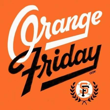 Funky Orange Friday - Giants vs. Rockies — ROCKS DEN
