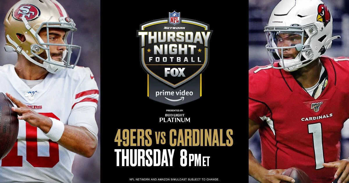 HALLOWEEN THURSDAY FOOTBALL: NINER VS. CARDINALS