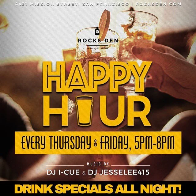 Happy Hour just got Happier! 