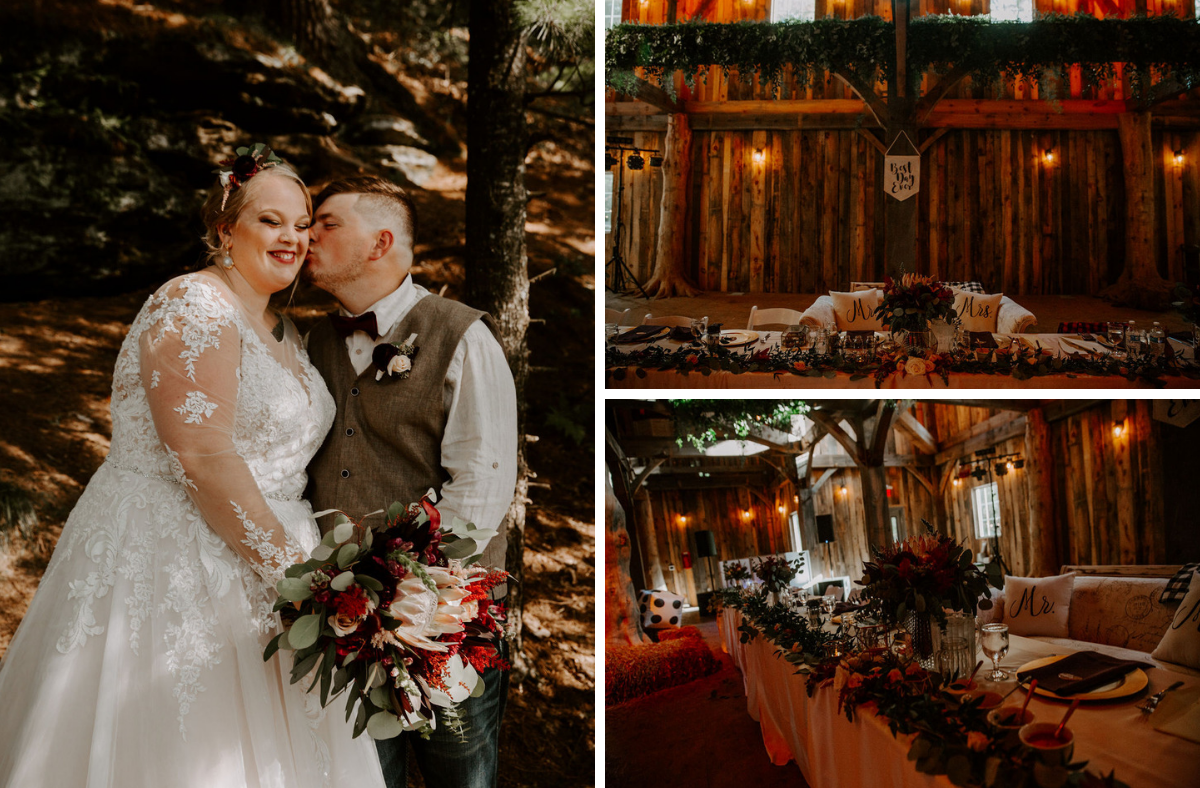 wedding florist wisconsin dells