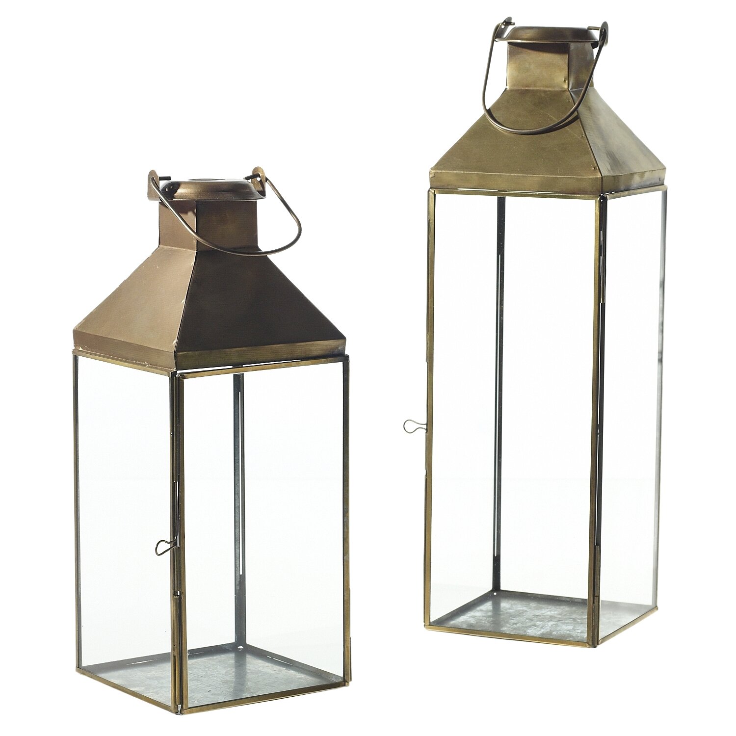 Gold Lantern (12", 18") - $10/each ($15 with candle)