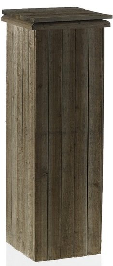 wood pedestal - $20 each