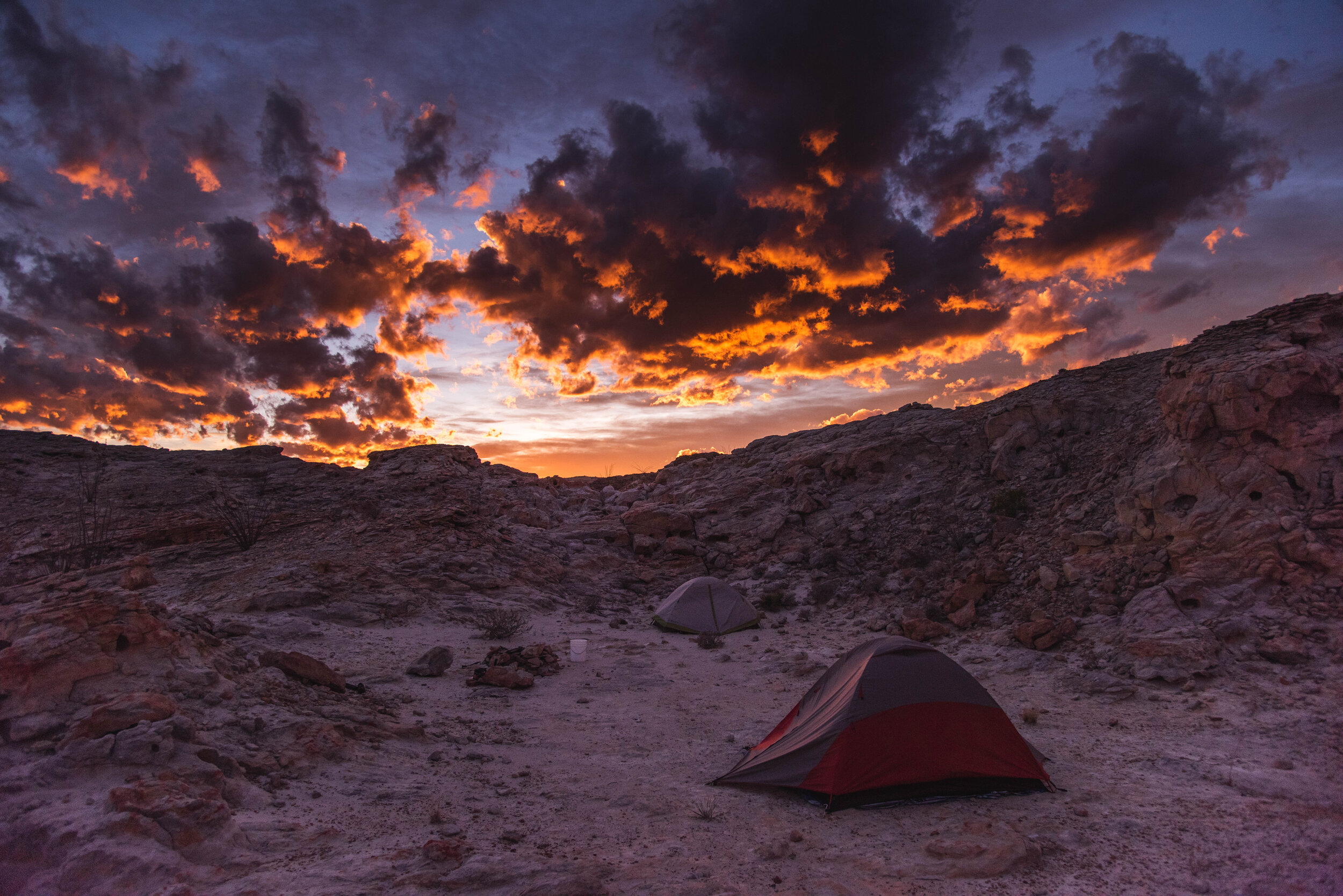  An evening deep in West Texas 