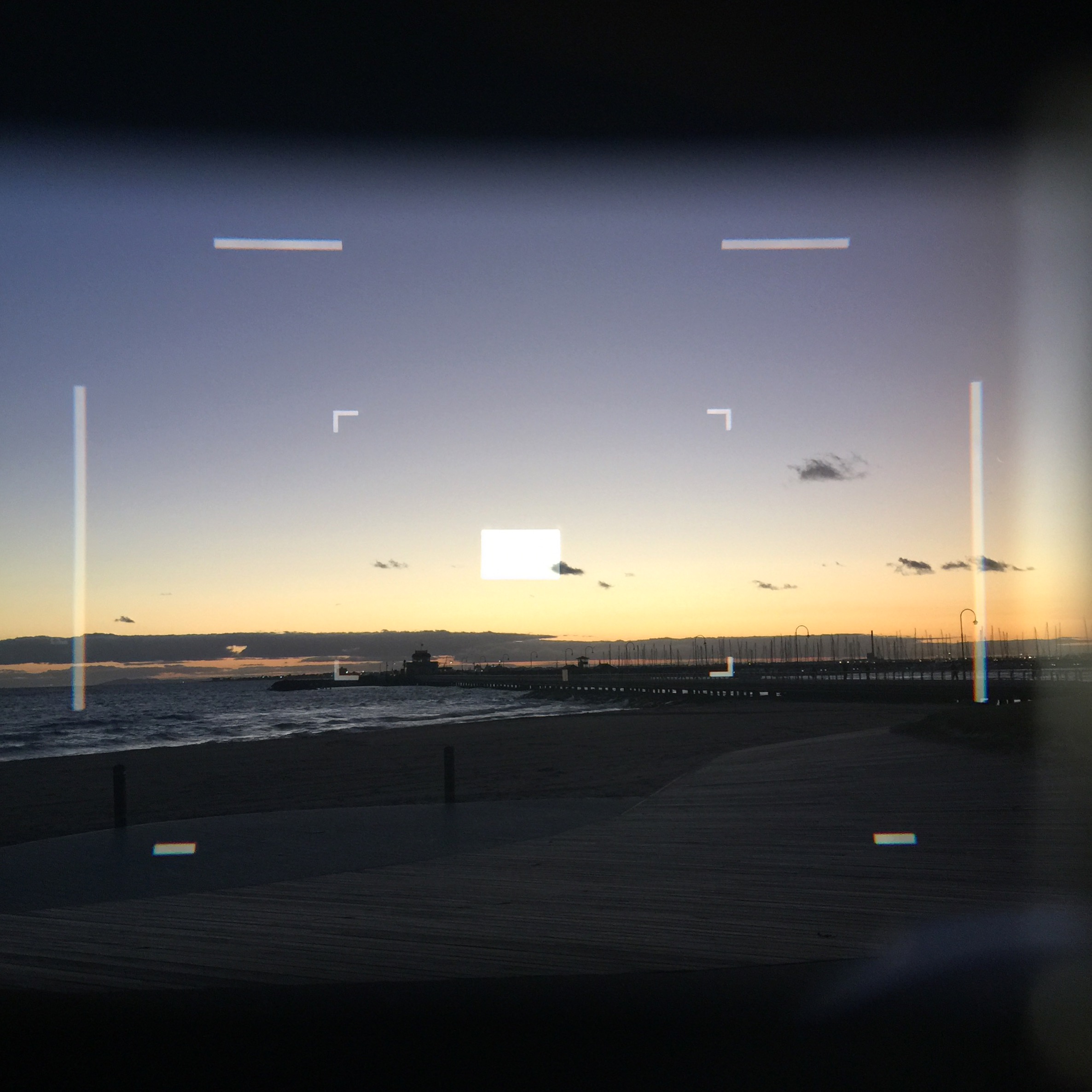 Through the R3A's 40mm framelines