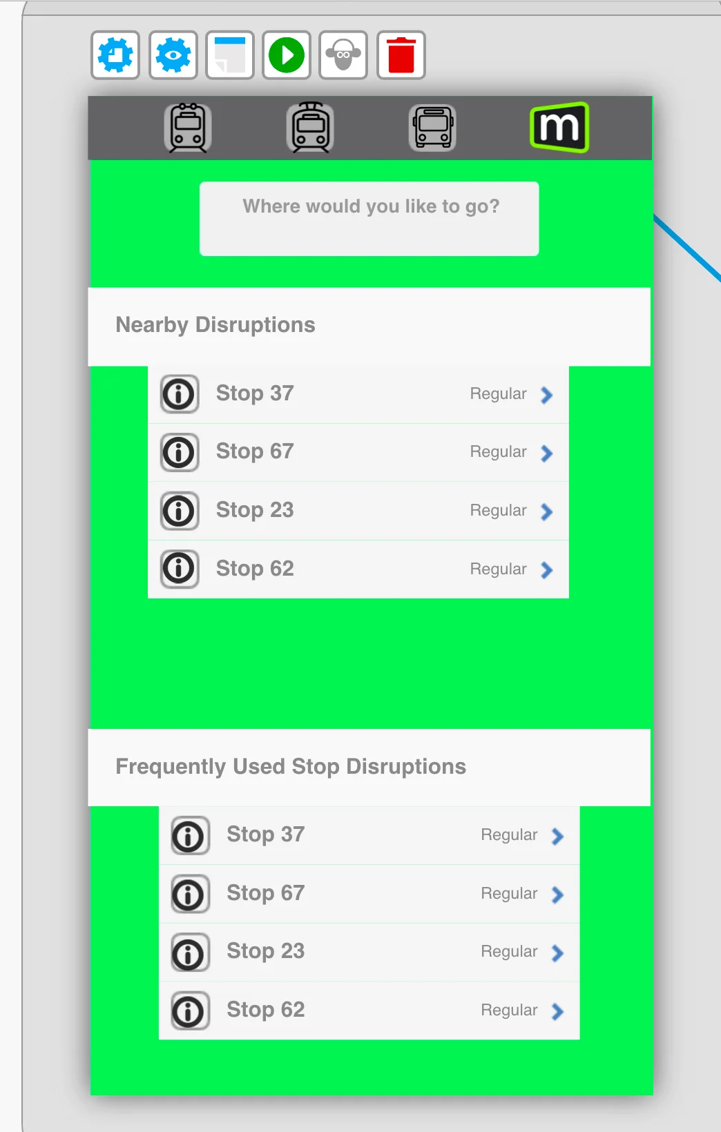 Home page / Landing page