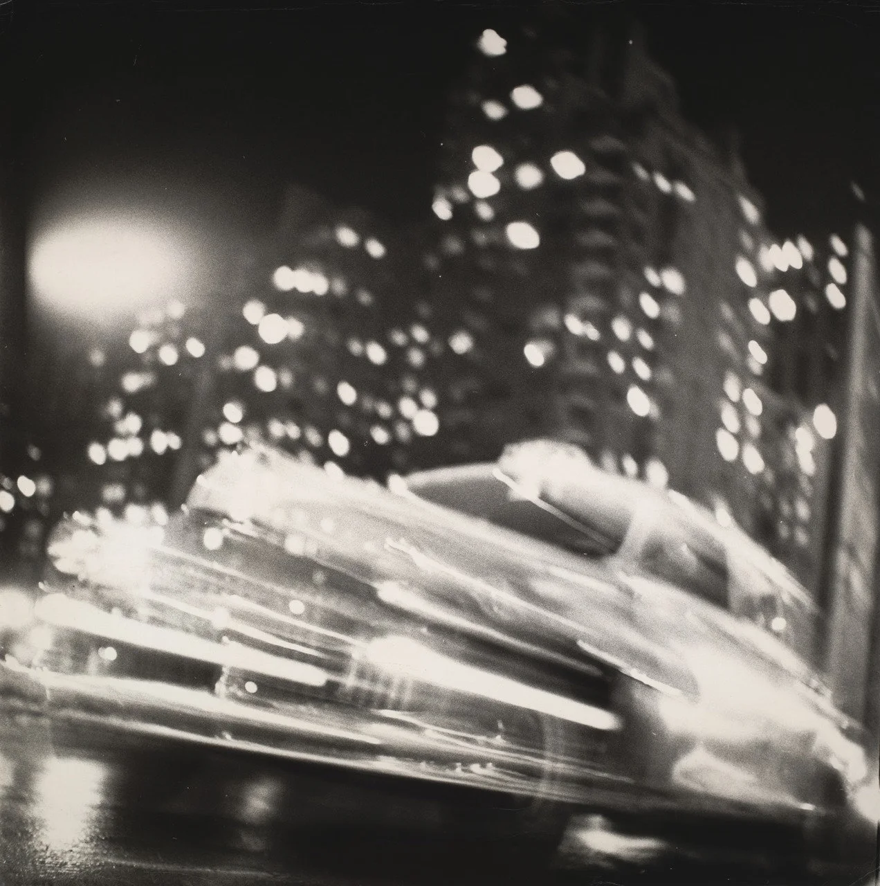 Ted Croner. Taxi – New York – Night . 1947-48. Gelatin silver print, 15 5/8 x 15 1/2" (39.7 x 39.4 cm). The Museum of Modern Art, New York. The Family of Man Fund