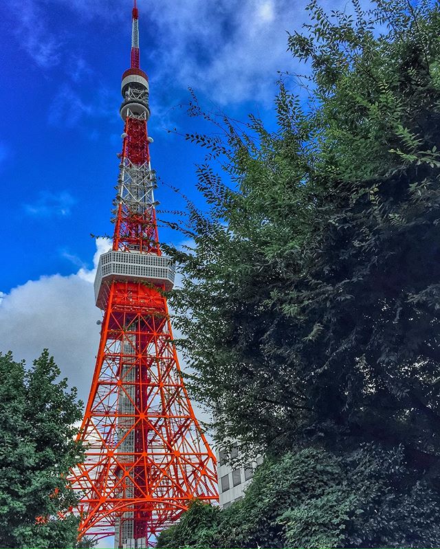 To infinity, and beyond! 🗼 #tokyotower #japan #AdventureTimeChris .
.
#tokyo #adventure #travel #travelgram #instatravel #traveljapan #BlueSkies #tourist #asia #tower #views #view #city #sunnydays