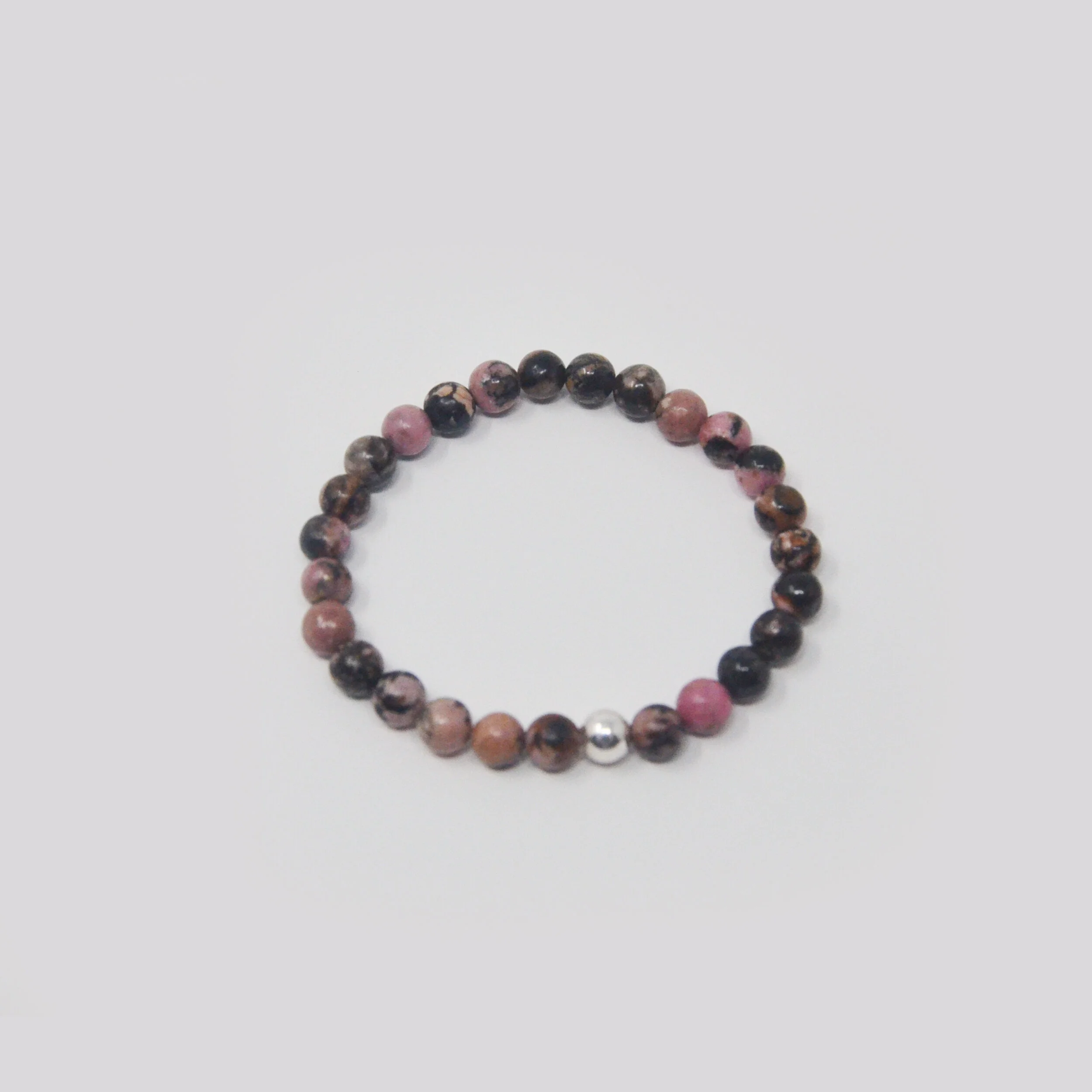 Maya Bracelet - Rhodonite