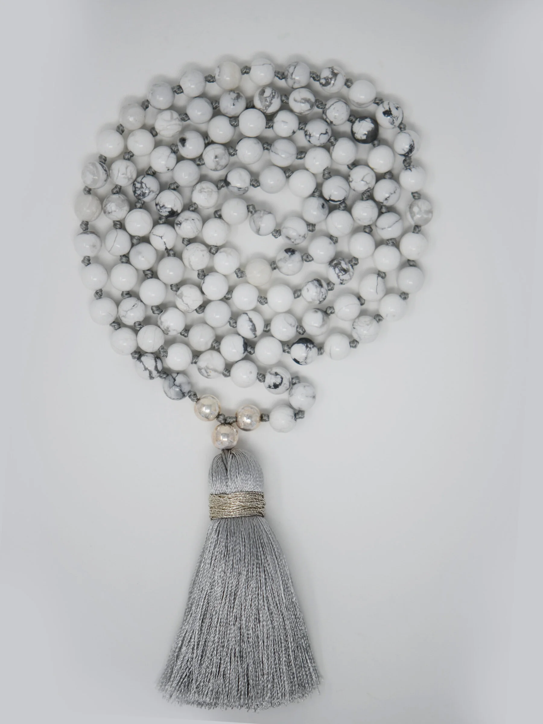 I am Connected Mala – Howlite  