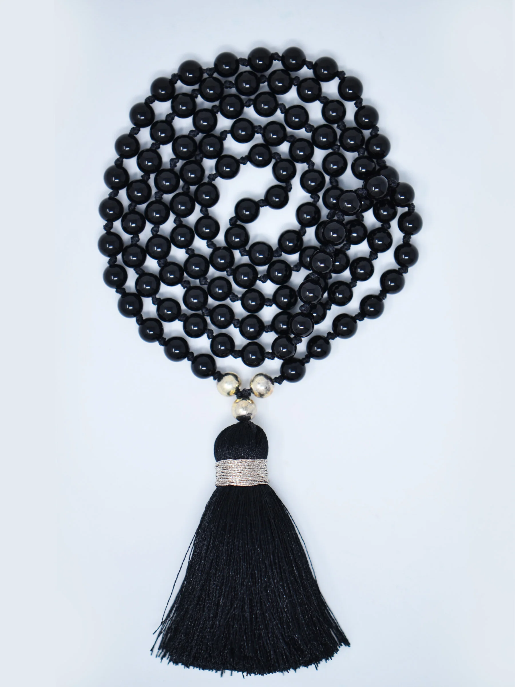 I am Strong Mala - Black Onyx 