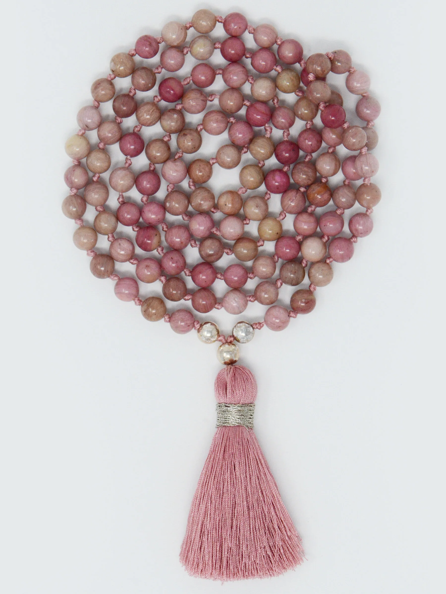 I am Divine Mala – Rhodochrosite  