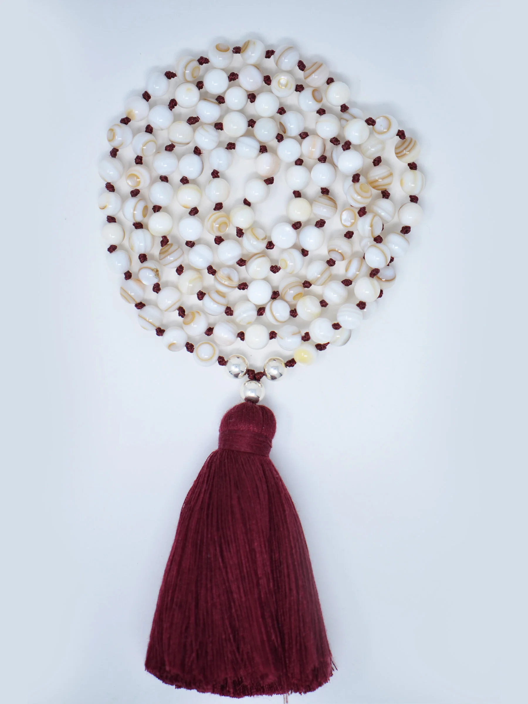 I am Resilient Mala - Mother of Pearl