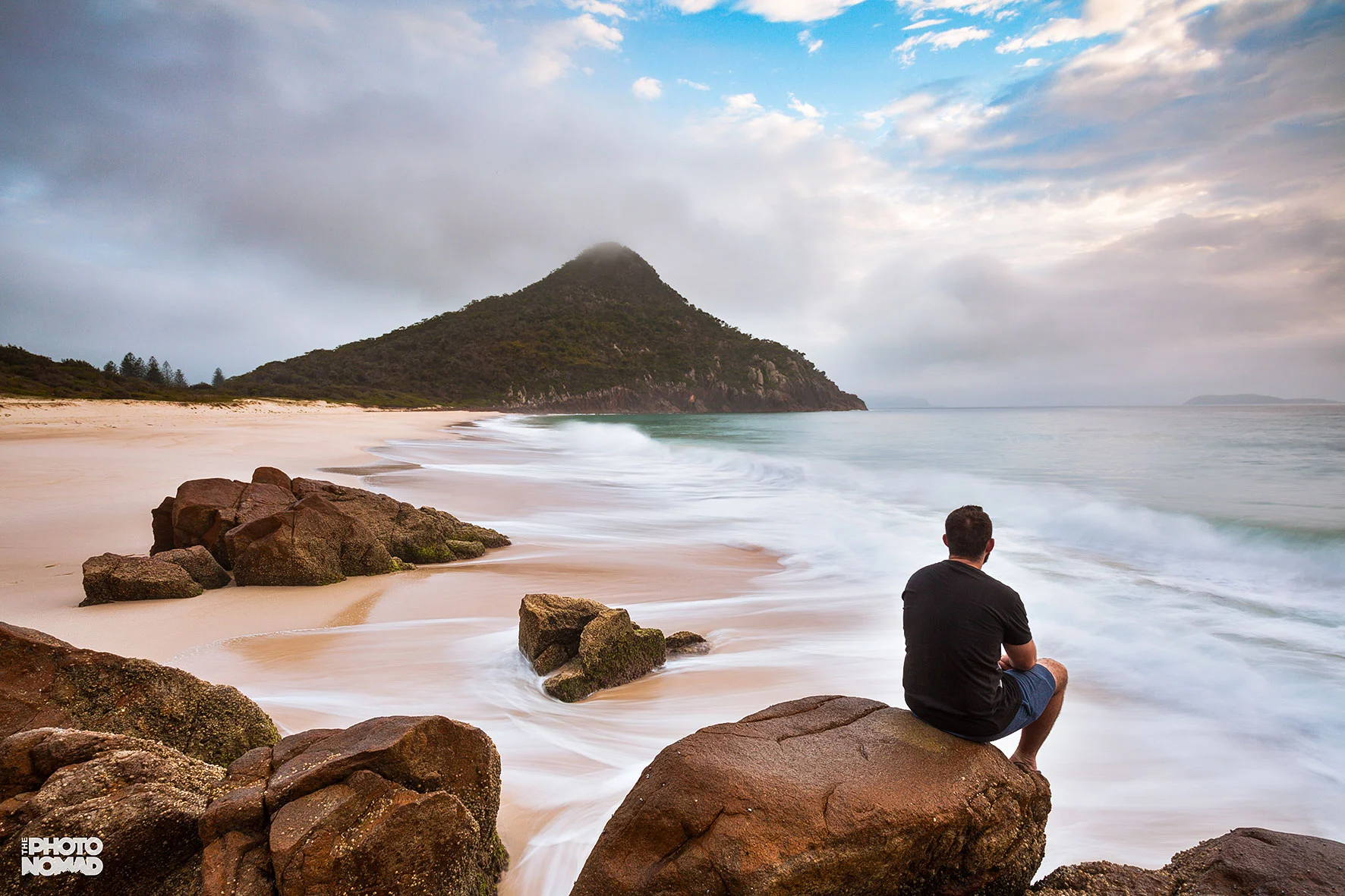 Me enjoying Zenith Beach