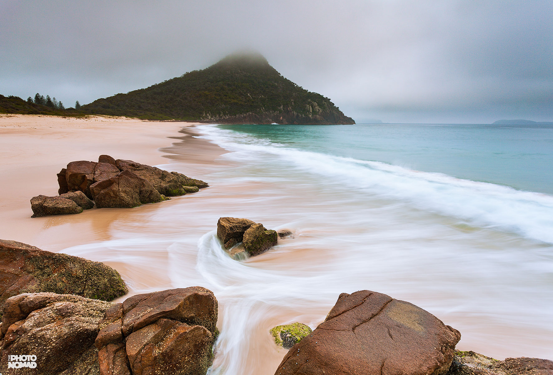 Stormy skies at Zenith Beach