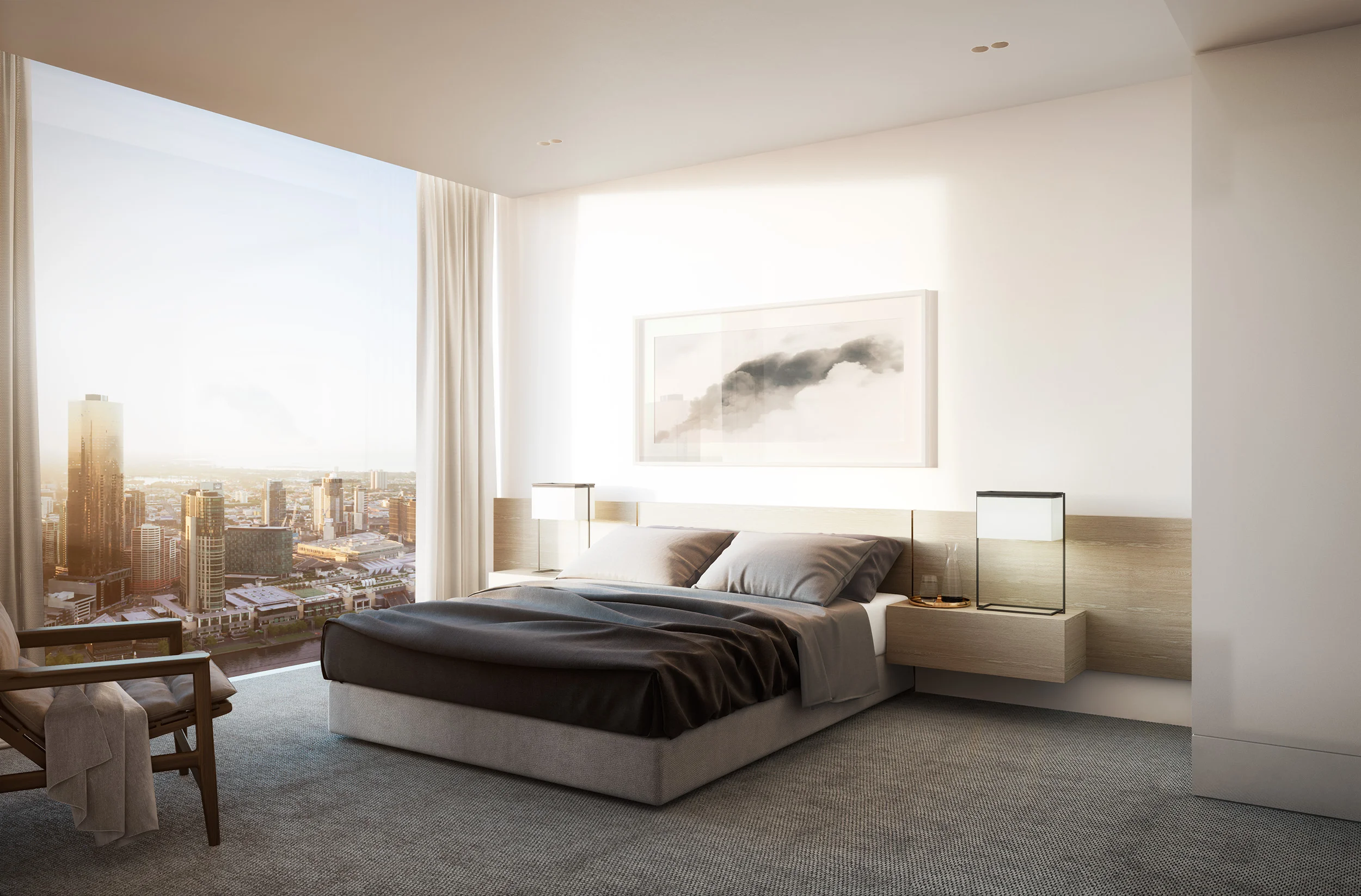 Bedroom for Mr P Studios