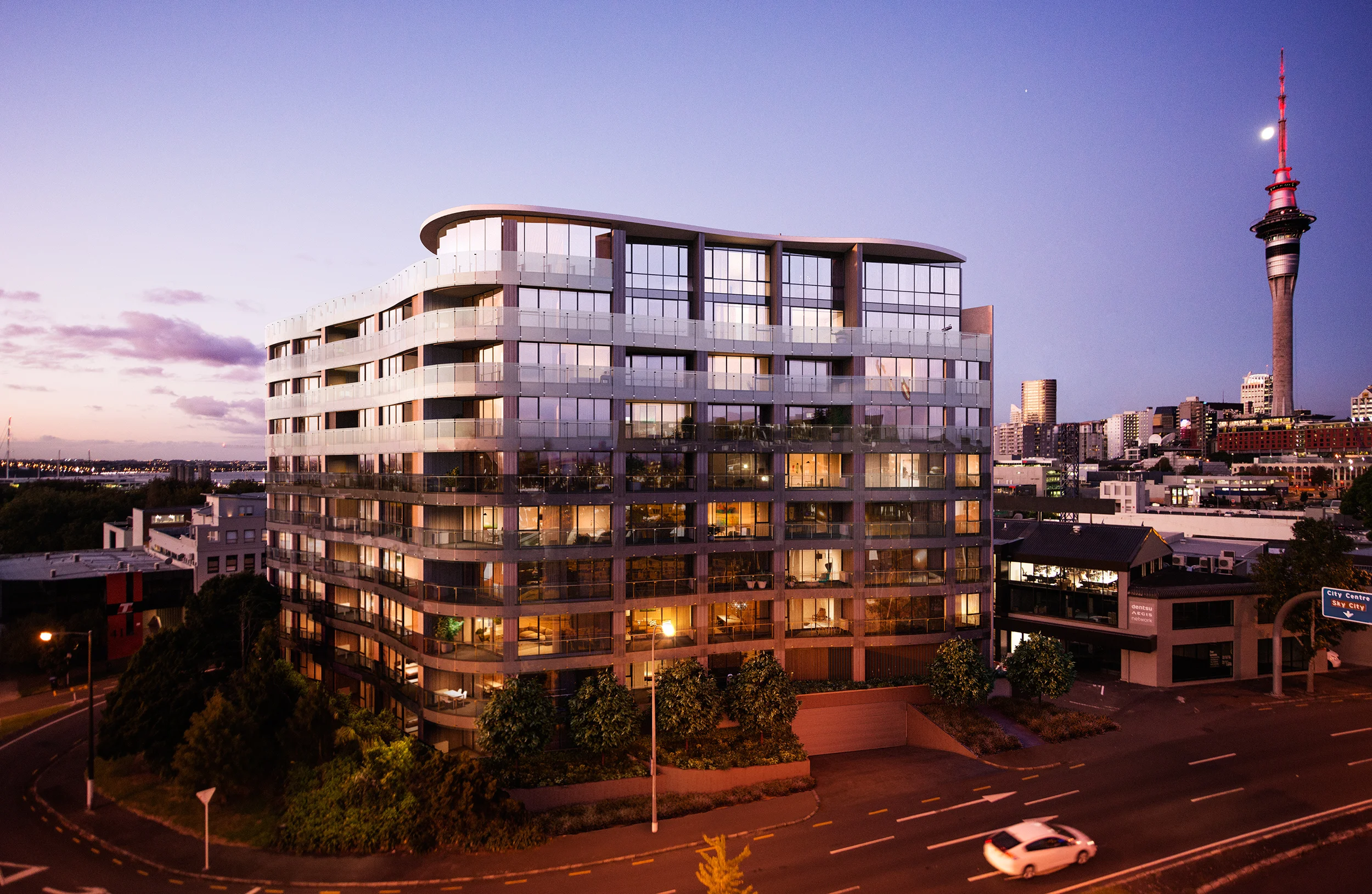 Auckland Dusk Hero for Mr P Studios