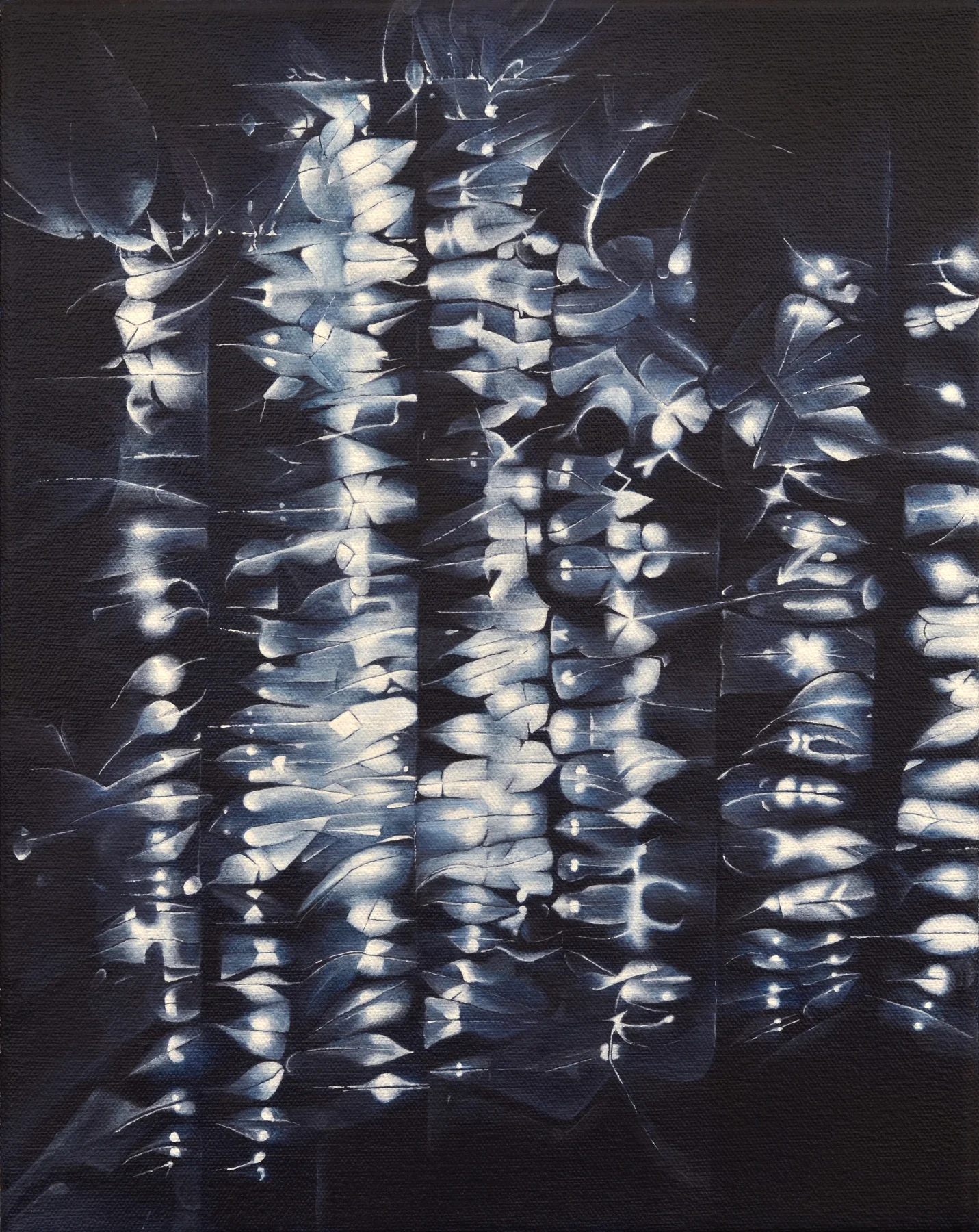 The Thunder Breaks, 2011 Acrylic on canvas 14 x 11 inches