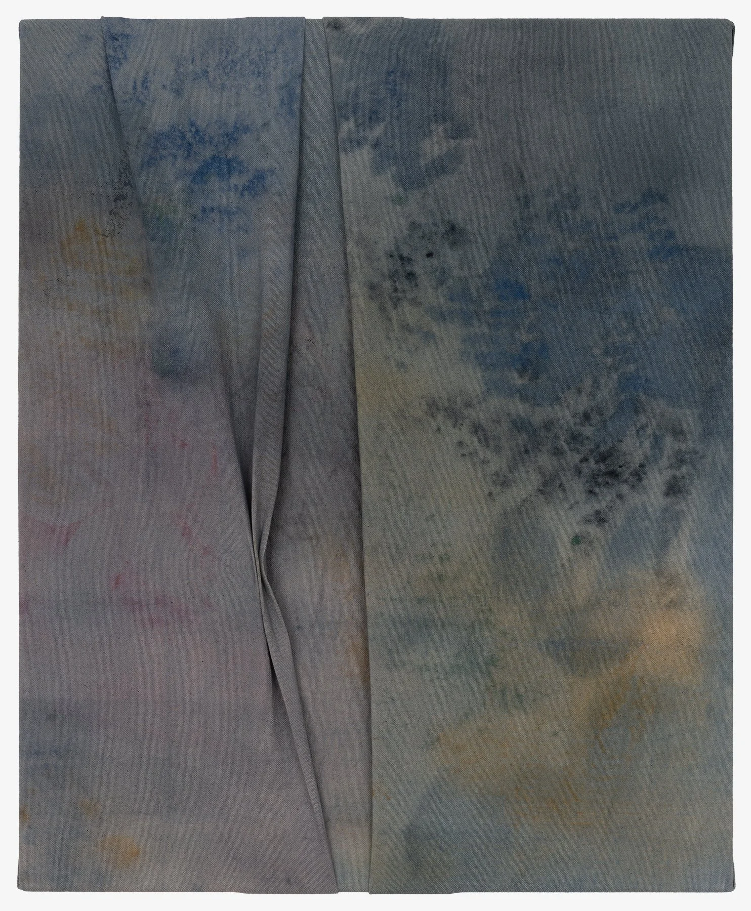   To Dream About,  2026                                                                                               earth pigments and acrylic on stitched canvas                                                                                       