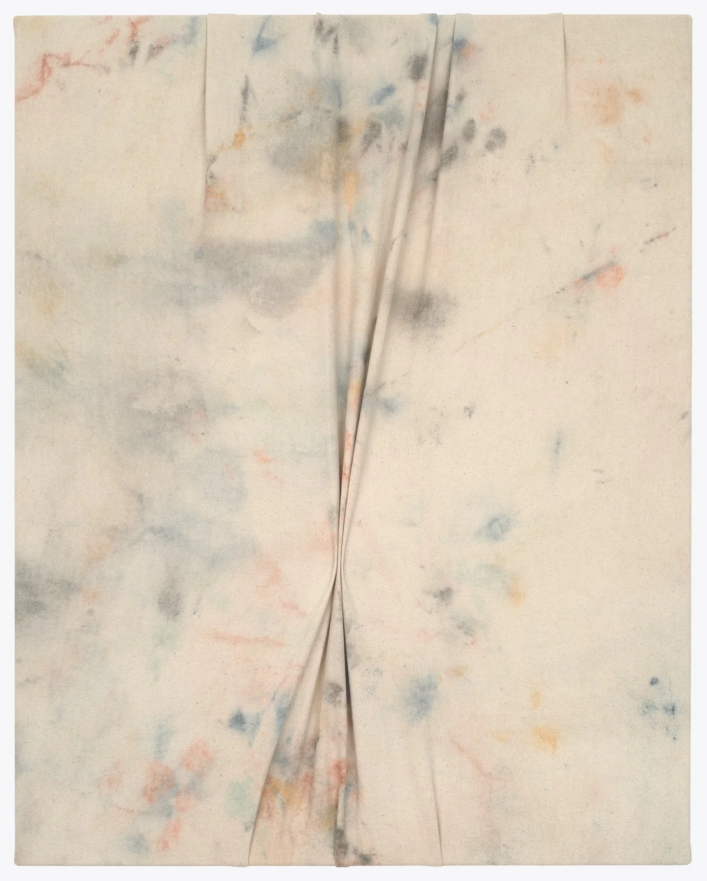   Thinking of You,  2026                                                                                               earth pigments on stitched canvas                                                                                               30 