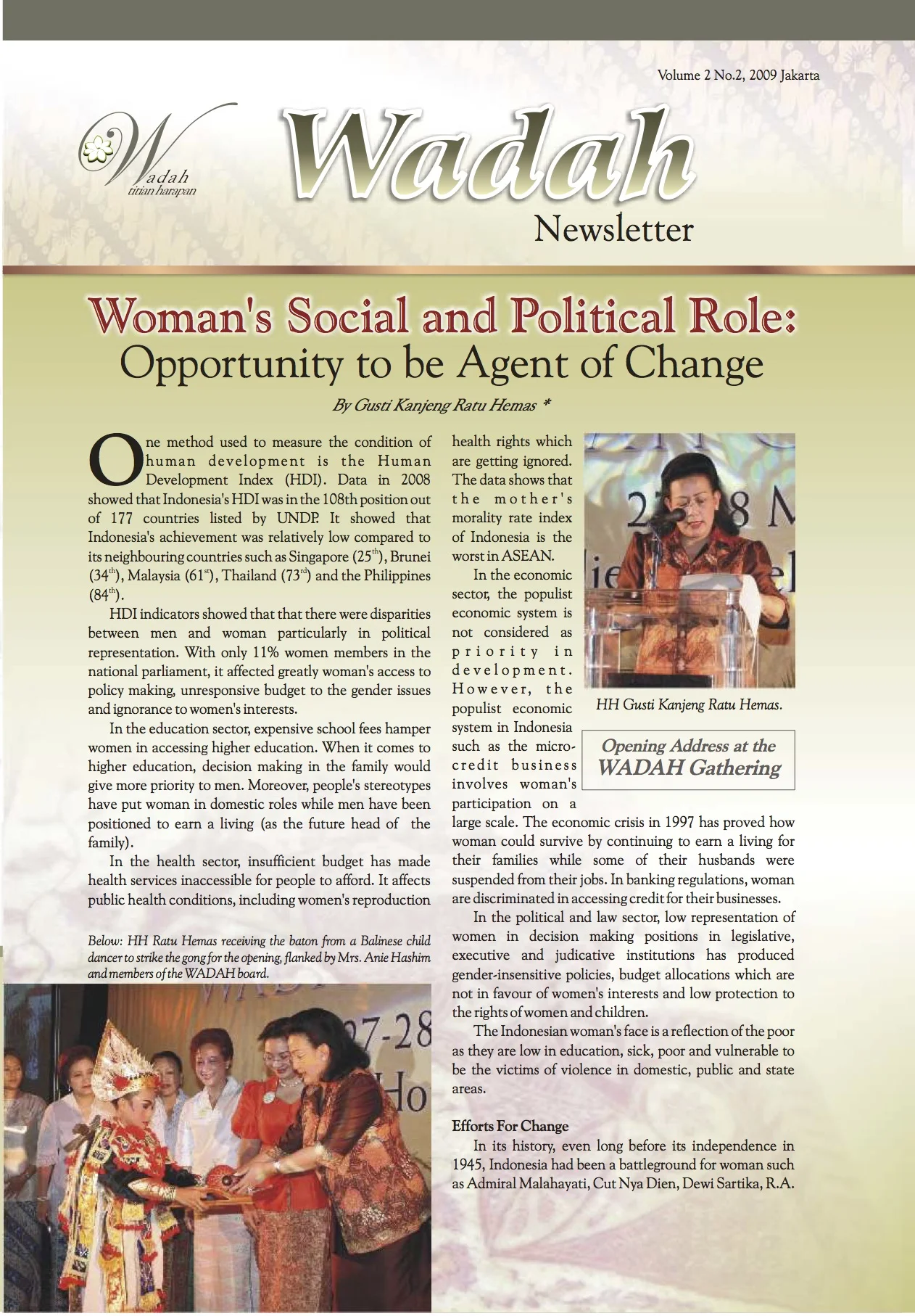 Vol. 2 No. 2 - 2009