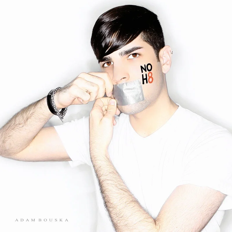 Broadway NOH8 Campaign, 2011 © Adam Bouska