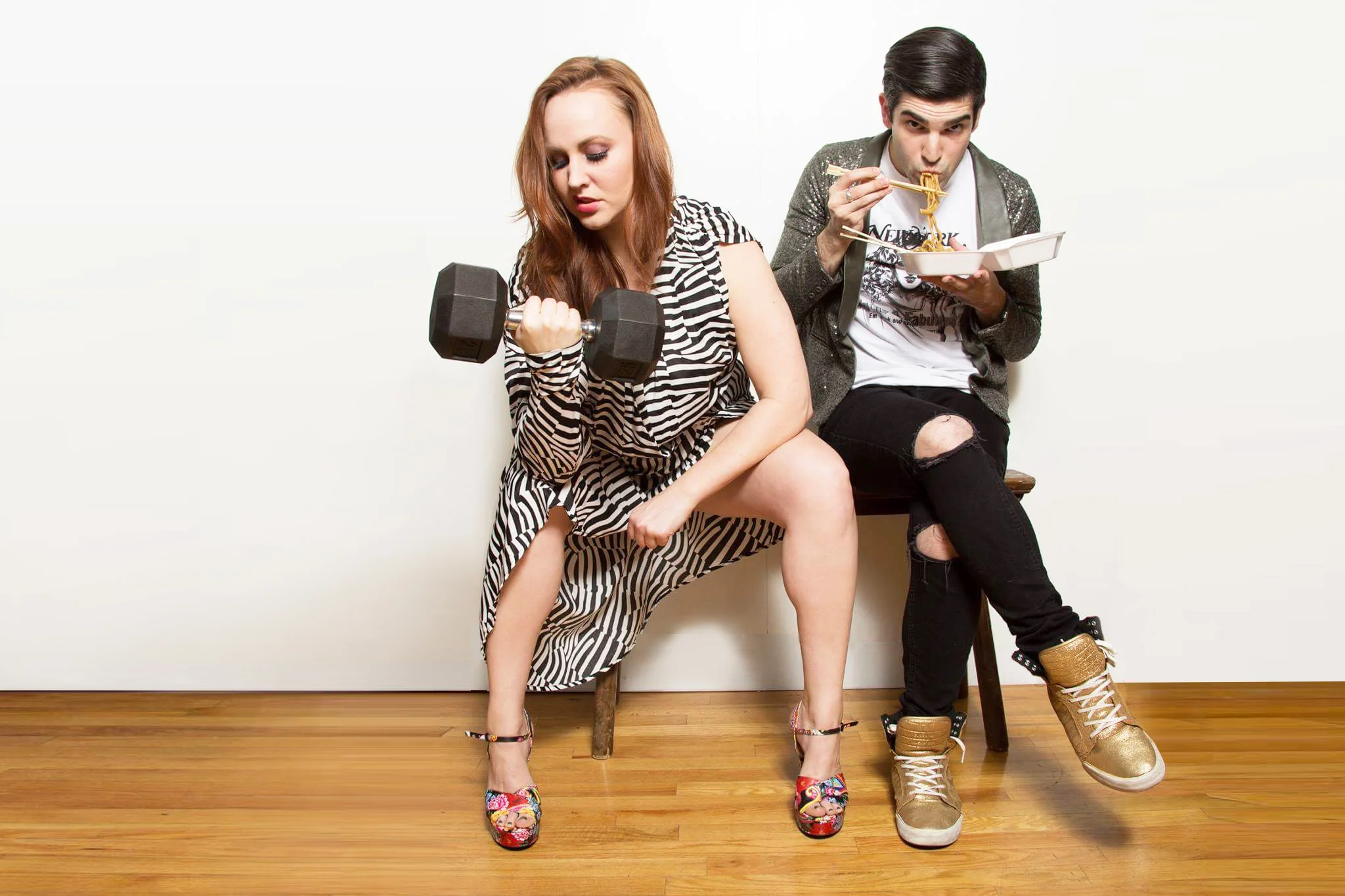 w/ Dana Craig for "In the Room with Steven and Dana" © Kevin Thomas Garcia