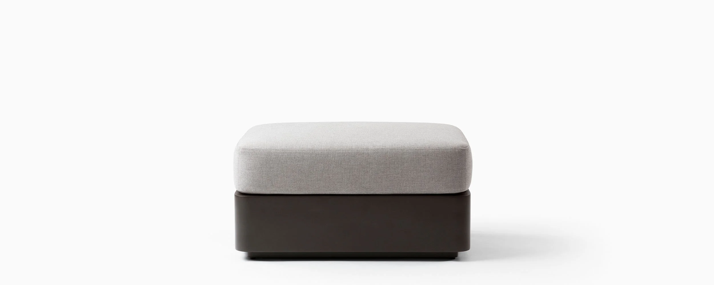 Riviera Ottoman in Antique Bronze (NEW)