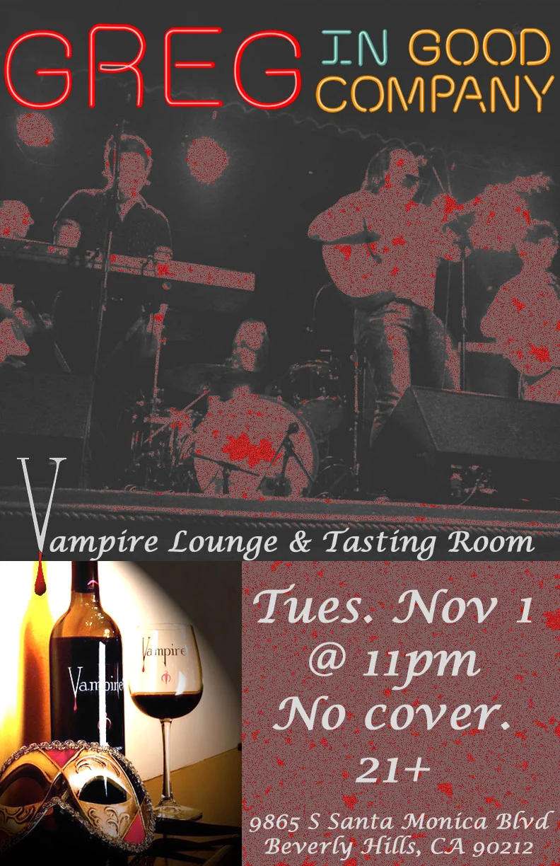 GIGC @ Vampire Lounge in Beverly Hills