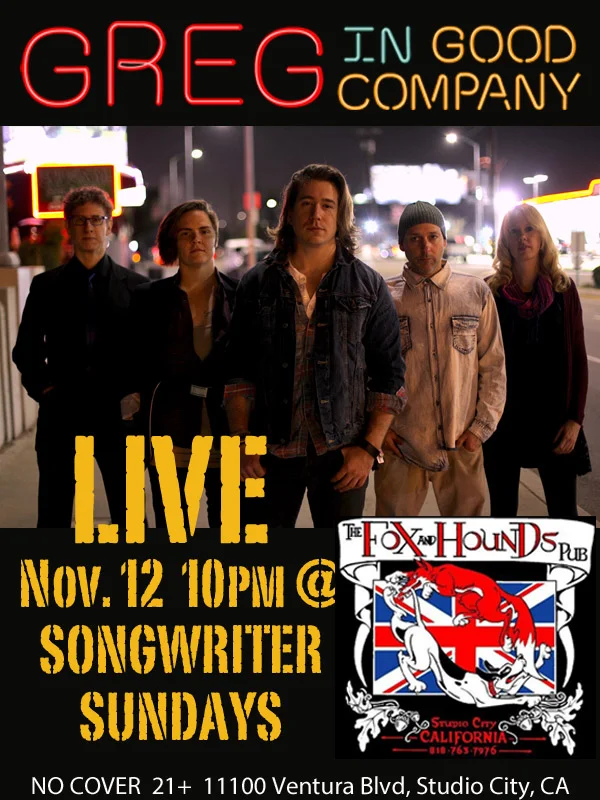GIGC @ Fox and the Hounds in Studio City, CA
