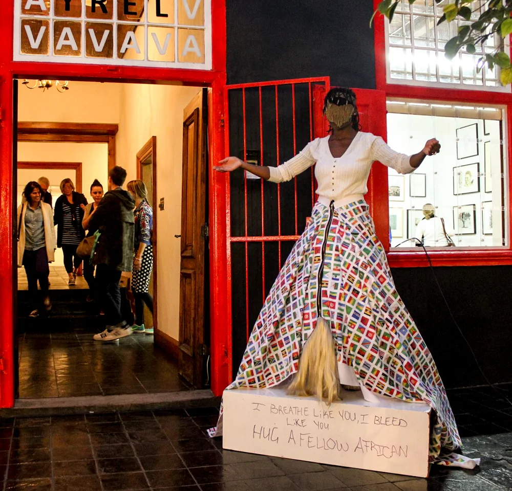 Perforrmance- AVA Open Stoep Residency- Cape Town, 2015