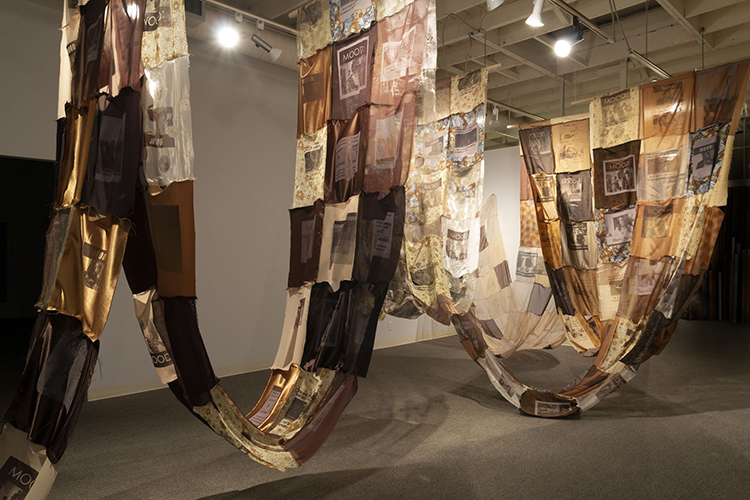 “If You’re Watching This, It’s Too Late”, Iteration #5, 5 ft x 110 ft Russo Lee Gallery, 2018 Photo Credit: Mario Gallucci