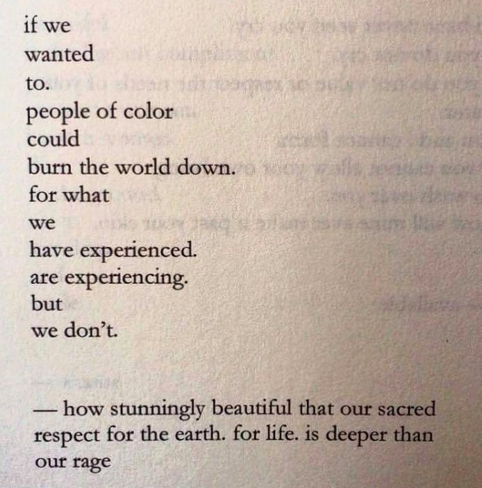 Poem by Nayyirah Waheed