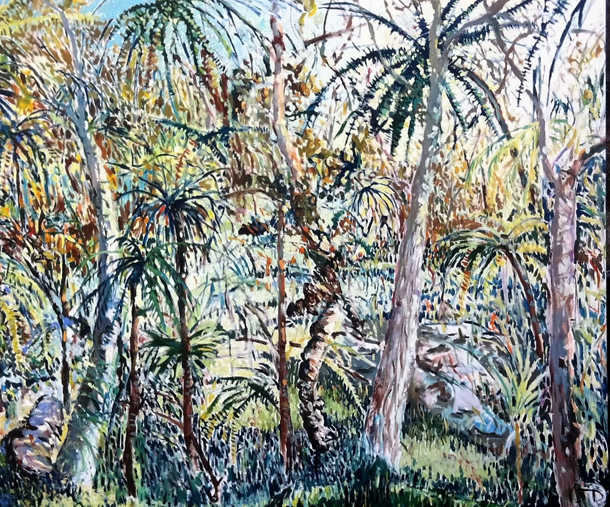  Bligh reserve Seaforth  Oil on canvas  90 x 110 cm   Sold 