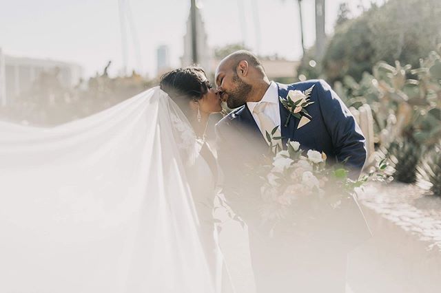 Anup + Ruki🥂 This New York couple celebrated their wedding from the grooms hometown of Los Angeles. This week we will be featuring their very LA wedding🏝 Photo by @wanderlustcreatives &bull;
&bull;
&bull;
&bull;
&bull;
&bull;
#engaged #theknot #sou