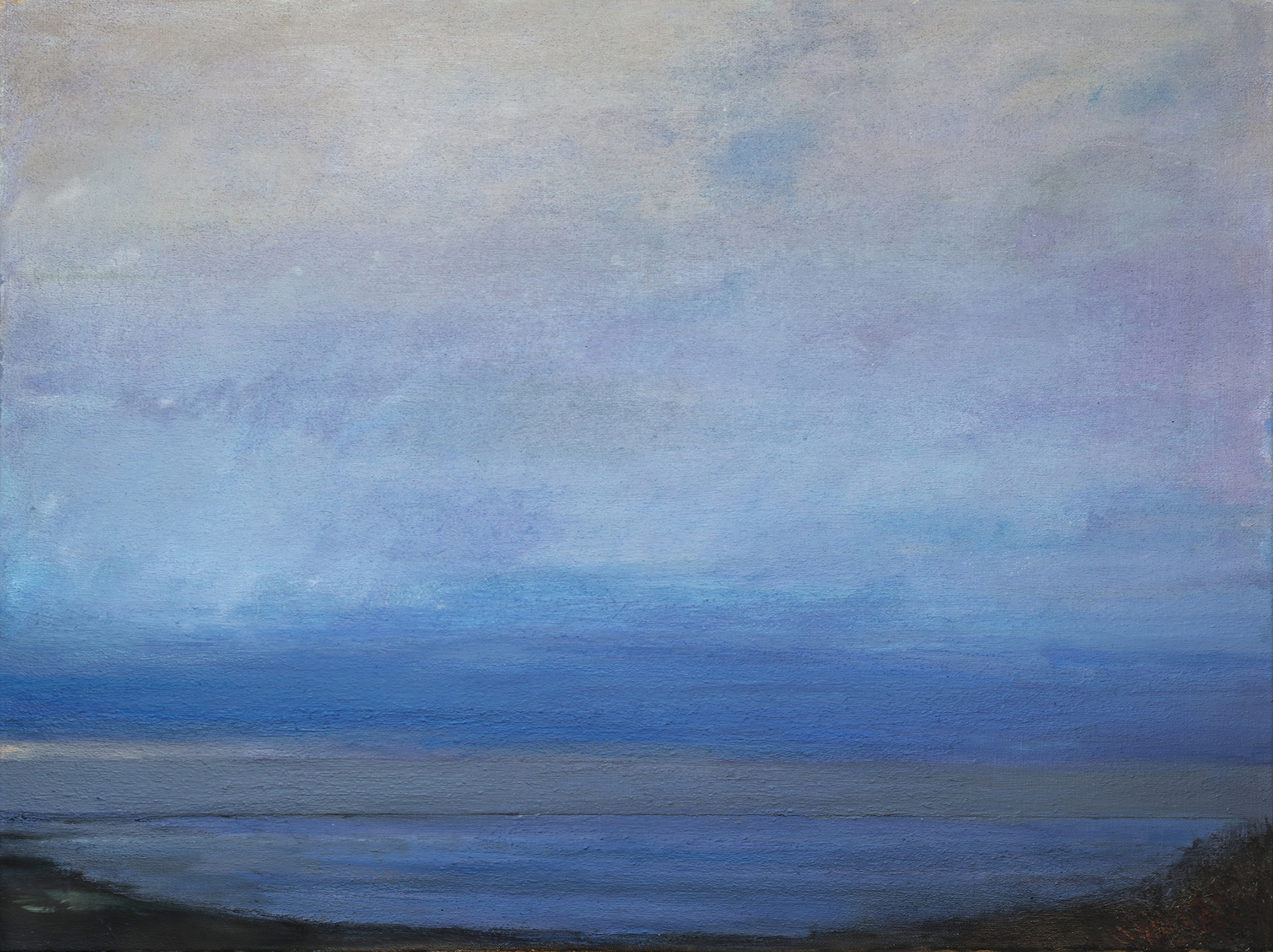 40 Last Light, 60x80cm, oil on linen