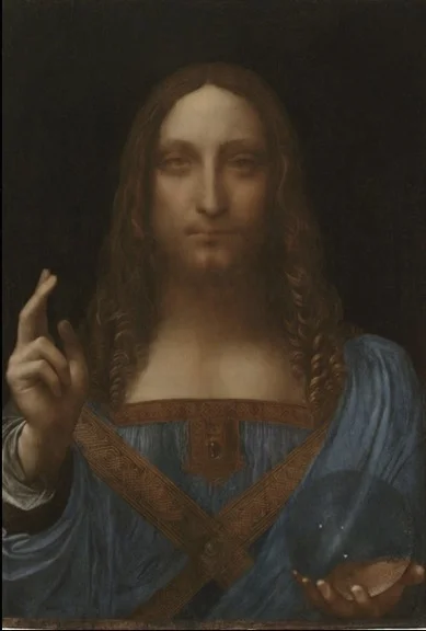 After treatment. Leonardo da Vinci (Italian, 1452-1519) Salvator Mundi Oil on panel Private Collection © 2011 Salvator Mundi LLC Photo Credit: Tim Nighswander/Imaging4Art