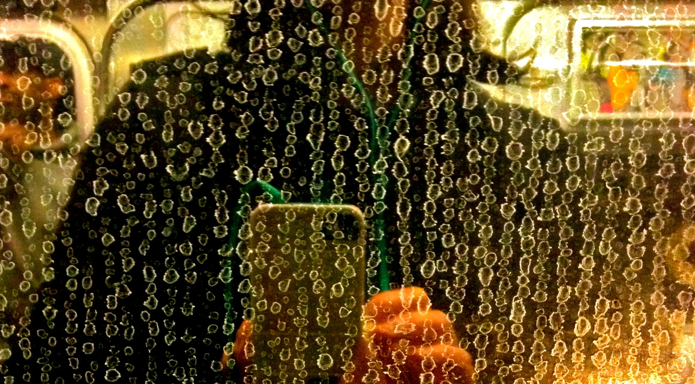 #6 train selfie