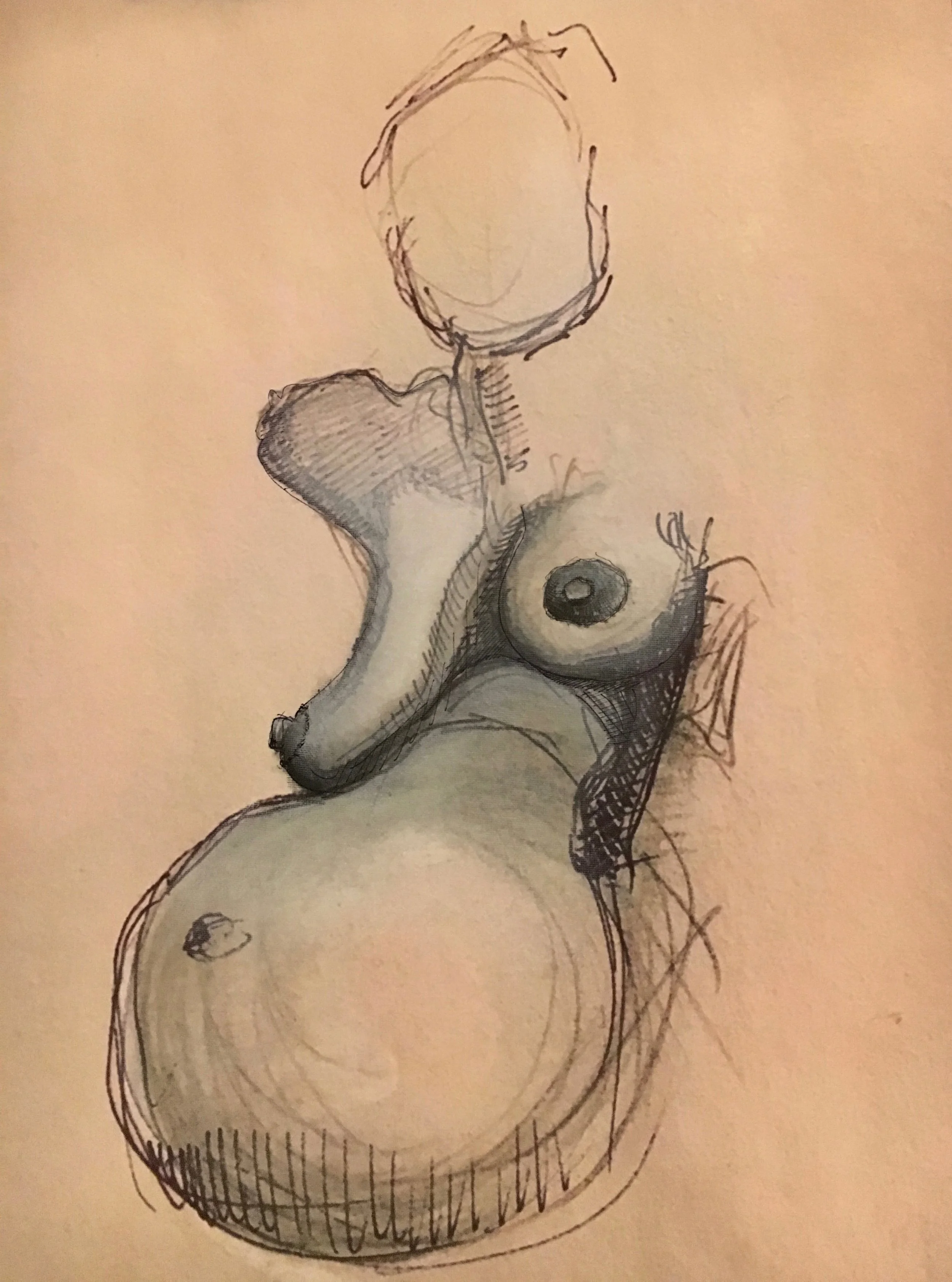 World needs more pregnant Life Drawing models....