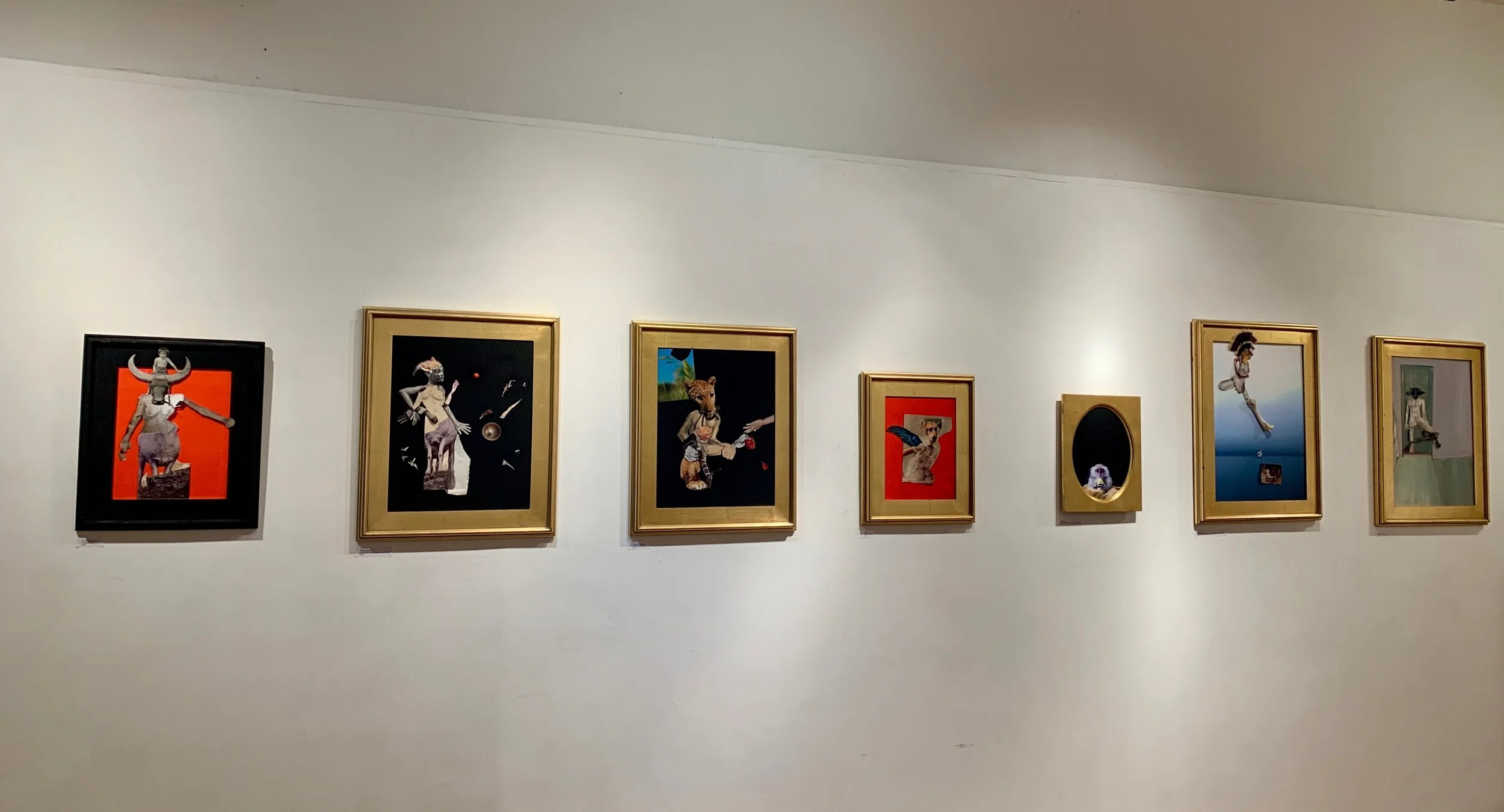 Collage wall