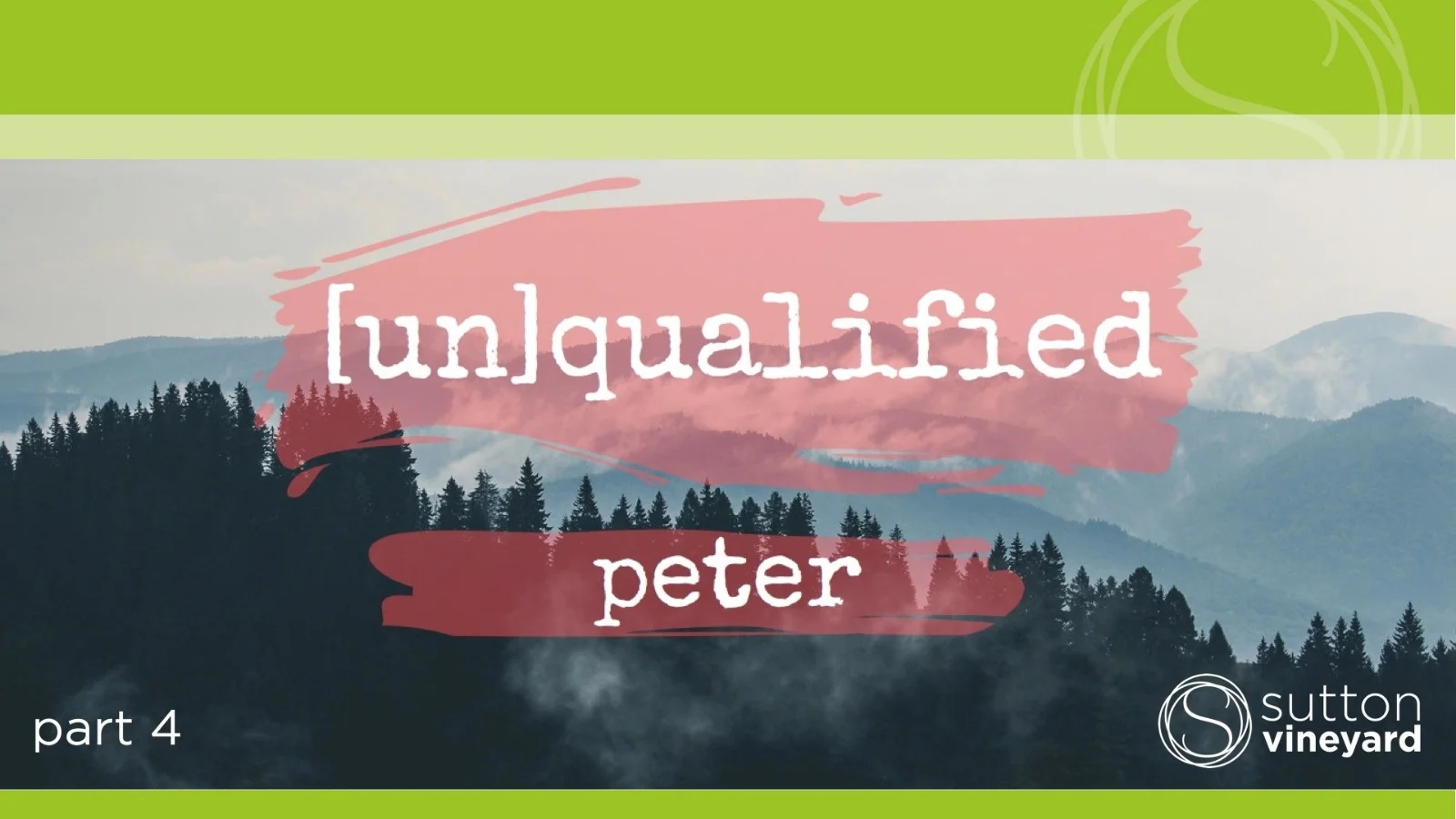 (Un)qualified Part 4: Peter - John 21: 15-19