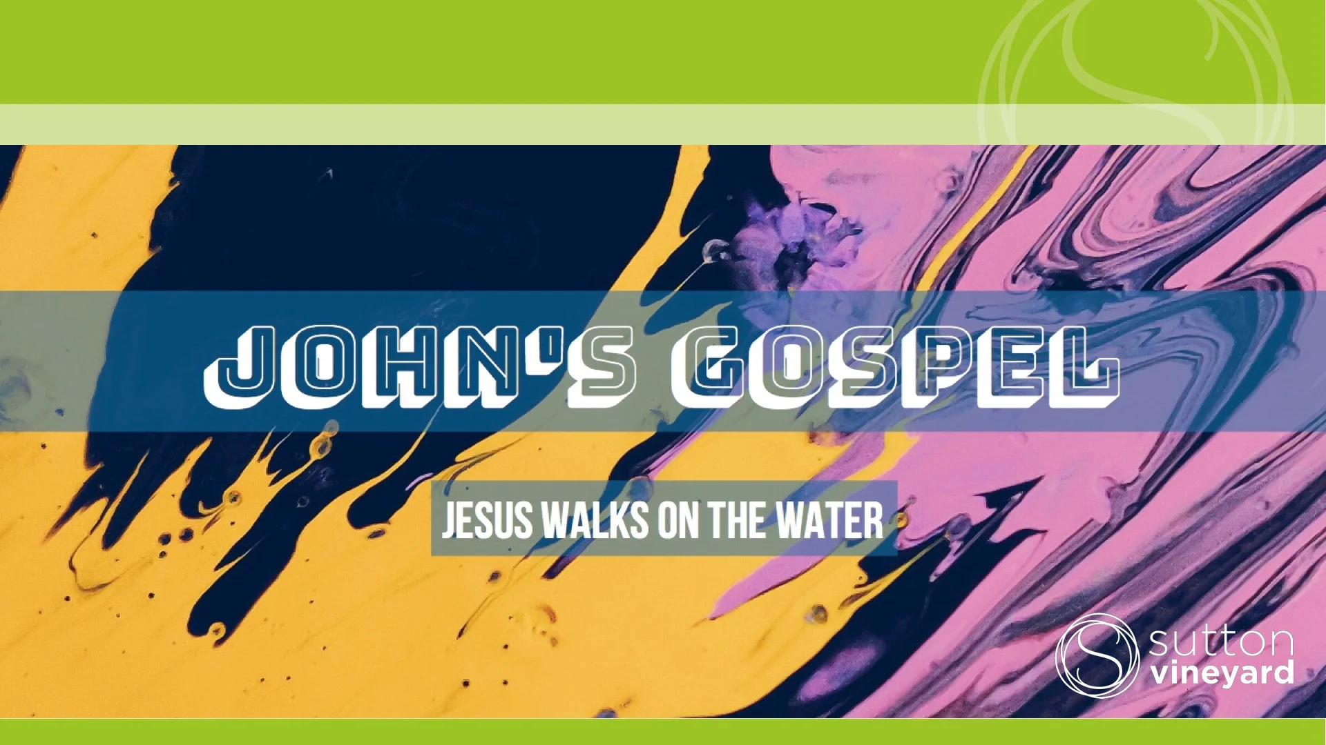 Jesus Walks on the Water – John 6:15-25