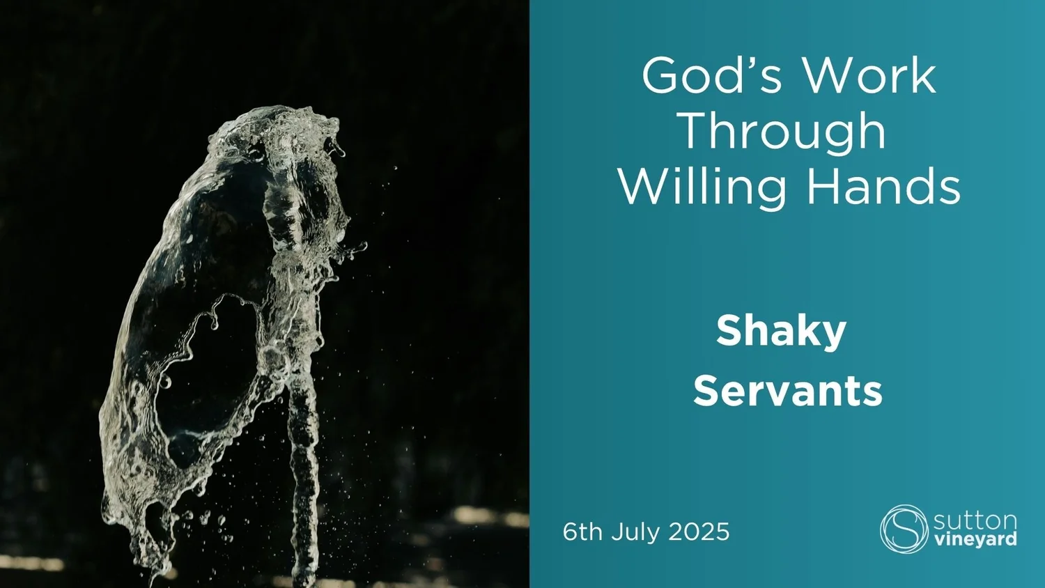 God's Work Through Willing Hands - Shaky Servants episode artwork