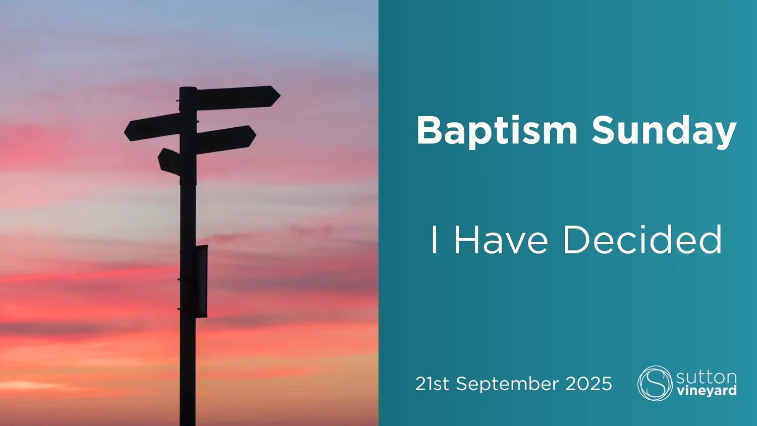 Baptism Sunday - I Have Decided episode artwork