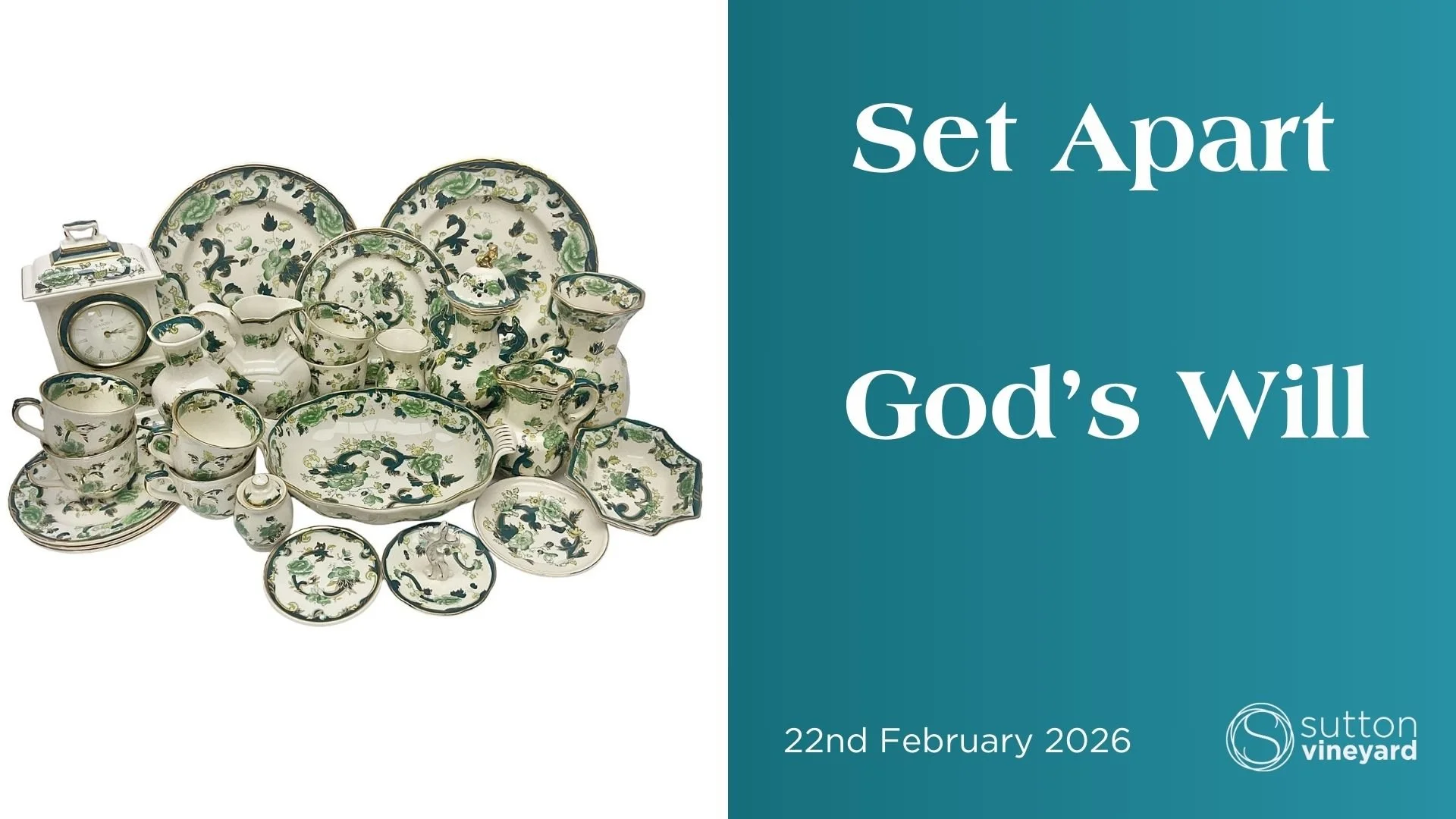 Set Apart - God's Will