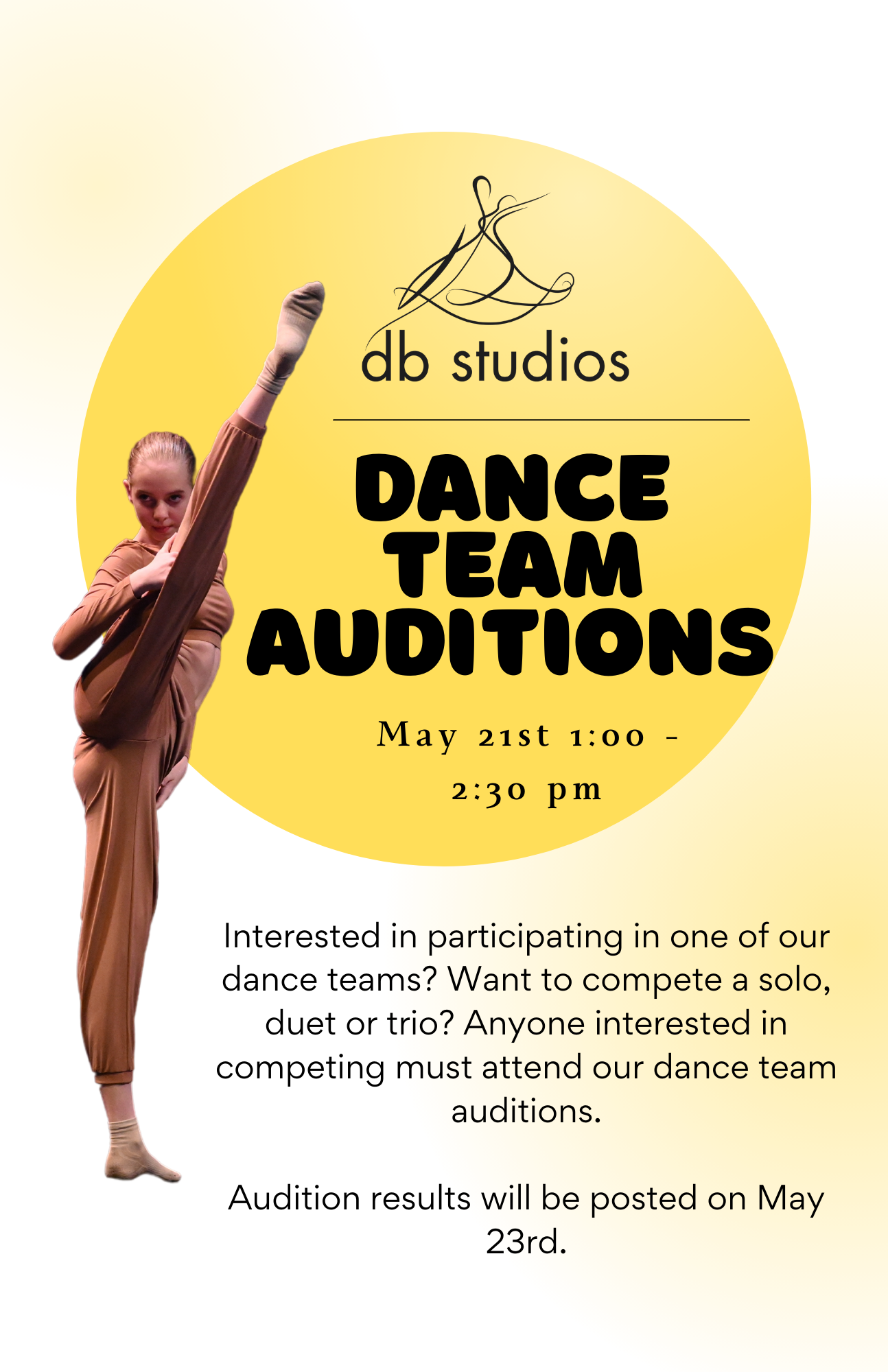 Competitive Dance Team Auditions