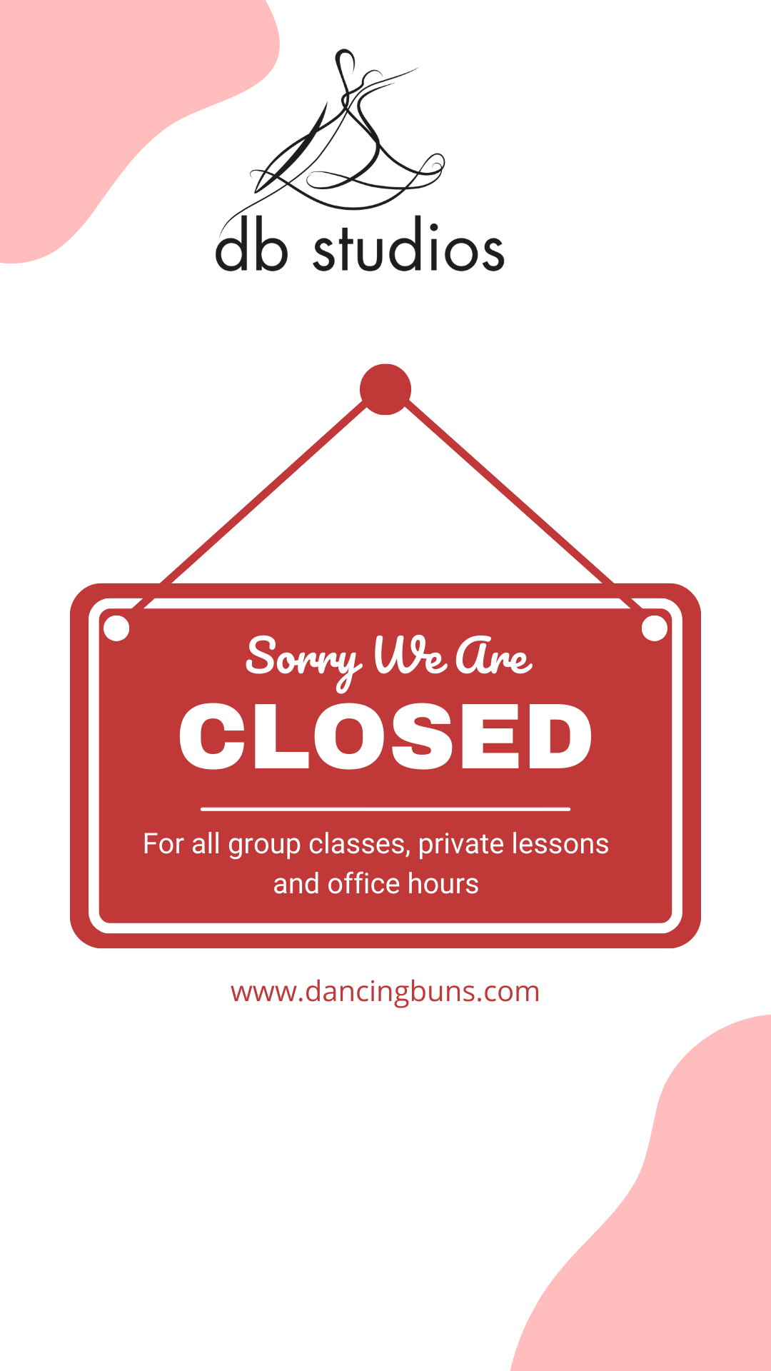 Studio Closed- MLK Jr Day