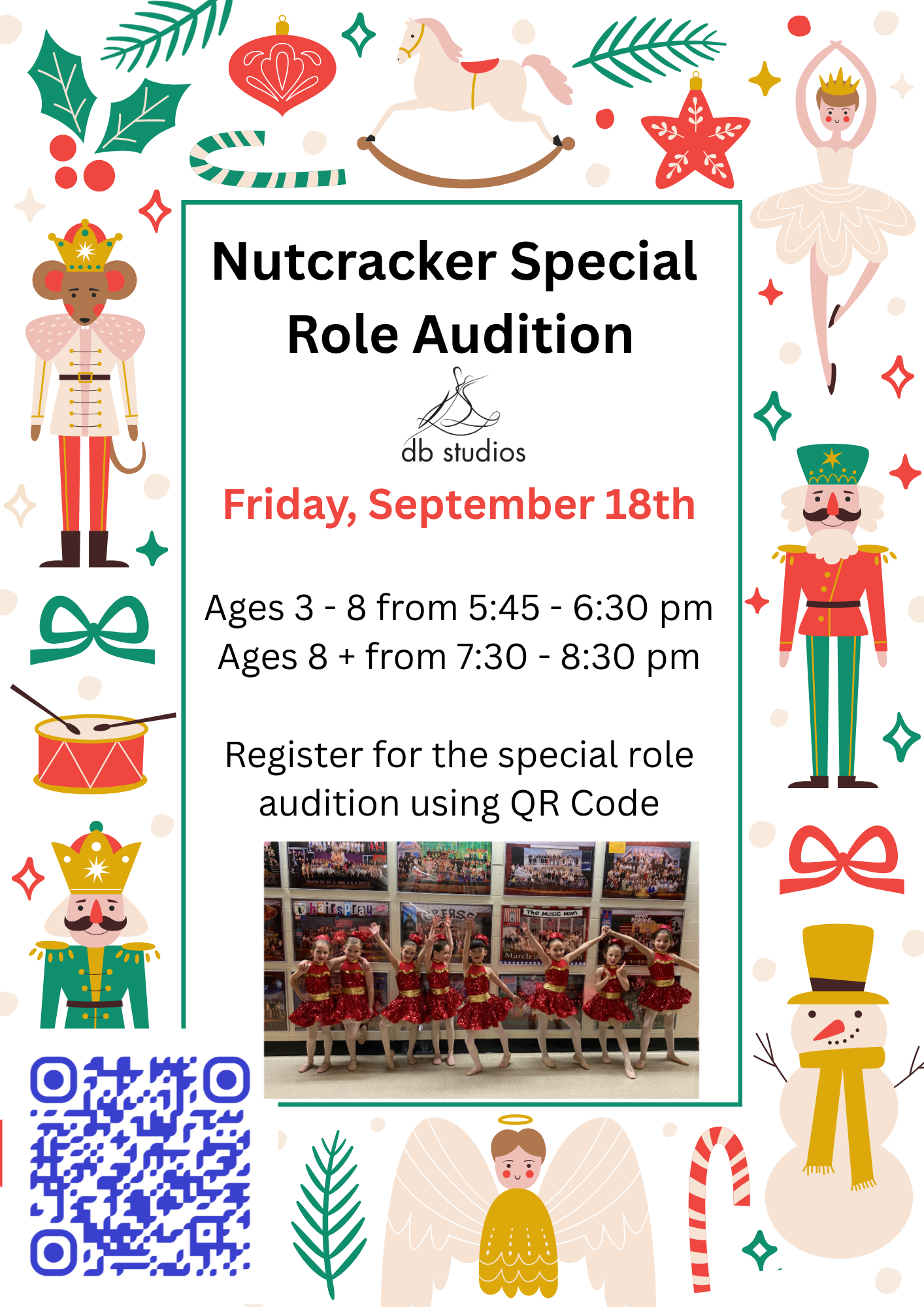 Clara's Holiday Spectacular Special Role Audition