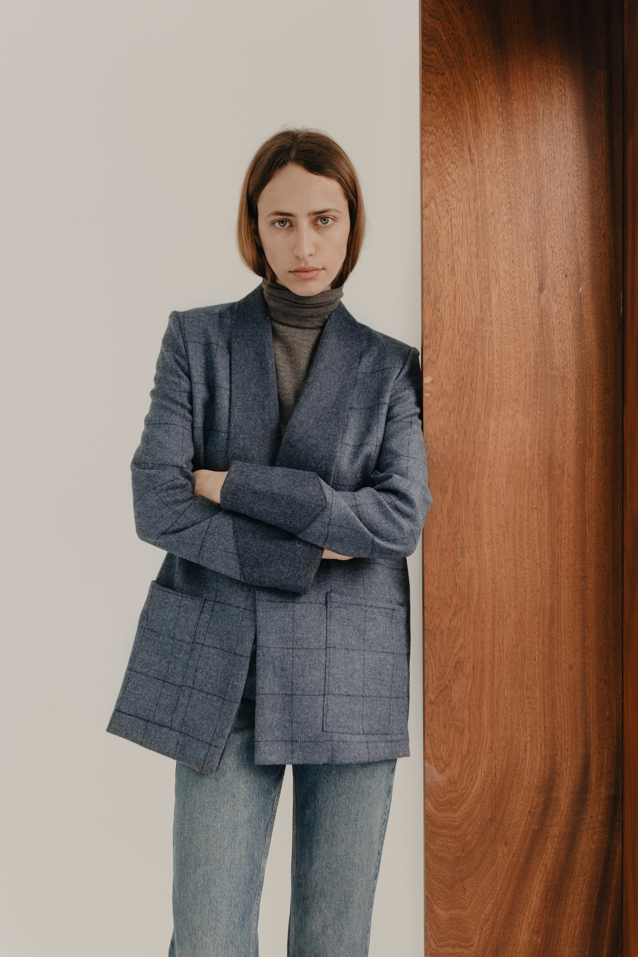 Pablo Blazer Navy Blue