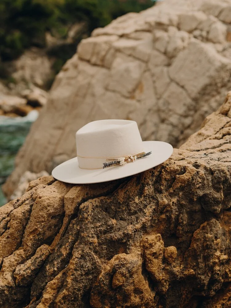 Chapeau Feutre Laine Blanc Taille 59 – À Garnir Soi-même – Neuf Sans étiquette
